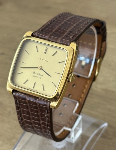 Vintage 18k solid gold zenith - solid,