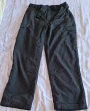 Hi Gear Men's Fleece lined Walking Outdoor Trousers Size 34" Med Adjustable belt
