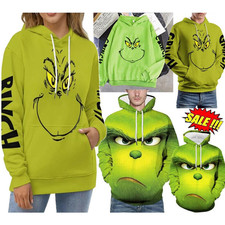 3D Grinch Hoodie Men Women