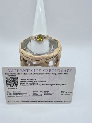Gemporia 9ct yellow - gemporia, gold