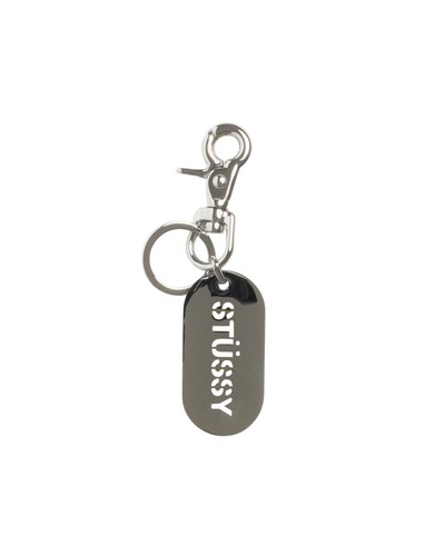 Stussy metal tag key - stussy,