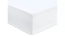 Habitat Easycare Plain White Fitted Sheet - Superking (1745)