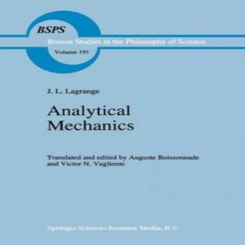Analytical mechanics l - mechanics, j.l