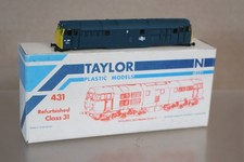 TAYLOR MODELS CJM N GAUGE BODY for BR BLUE CLASS 31 DIESEL LOCOMOTIVE 31198 om