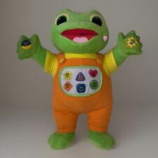 Vintage 2001 Leapfrog Baby Hug & Learn Musical Tad The Frog Educational Soft Toy
