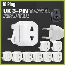 2 Pin To 3-Pin UK Shaver