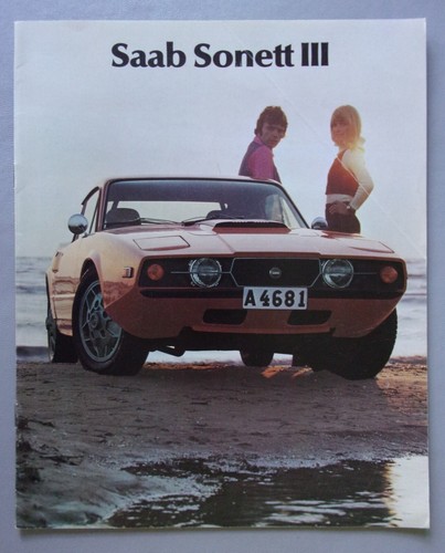 Saab sonett iii orig 1972 - sonett,