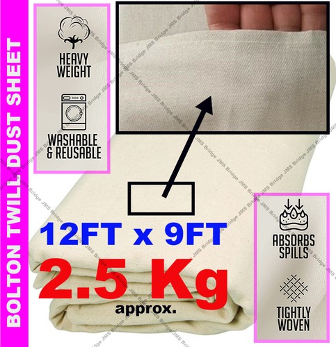 Dust sheet cotton large - cotton,