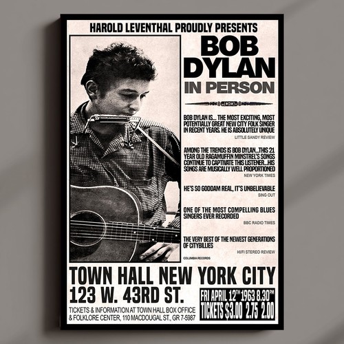 Bob dylan 1963 new york - dylan,