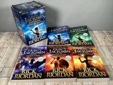 Percy Jackson The Ultimate Collection 5 x Paperback Book Set By Rick Riordan 
