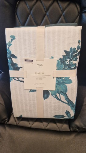 Isaline washed sateen - m&s,