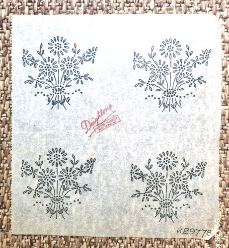 Vintage embroidery transfers - vintage,