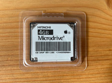 HITACHI MICRODRIVE - 4GB - True IDE CF Type 2 card. iPod Mini Hard drive