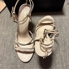CHANEL Sandals Size 38 24cm