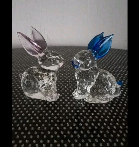 Pcs glass rabbit - glass,
