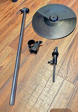 Alesis DM6 E- Drum Kit Cymbal set . CYMBAL CLAMP ARM CLAMP SUPPORT LEAD