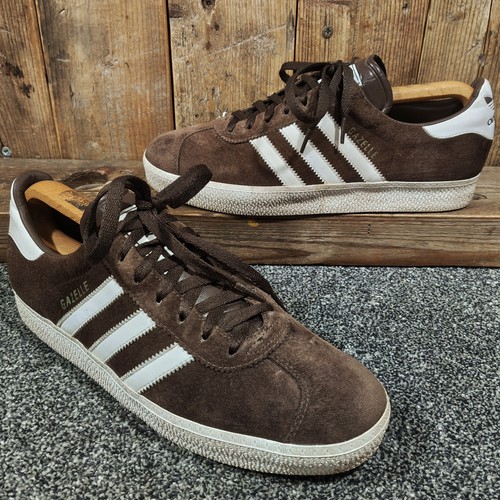 Adidas gazelle mens brown - adidas,