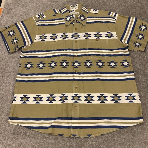 Orvis shirt mens - 2xl, green