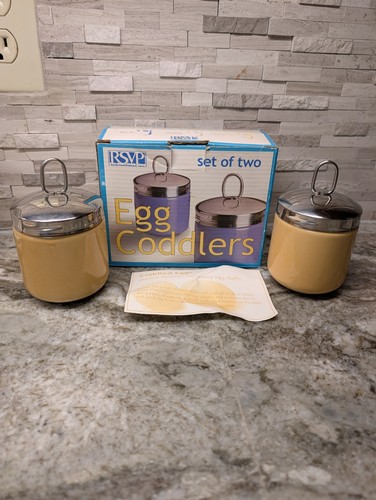 Vintage egg coddlers - vintage,
