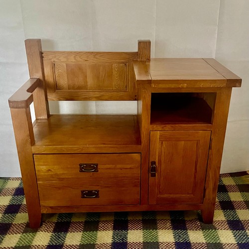 Solid wood hallway bench - hallway, with