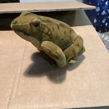Steiff Froggy Stands 6” With