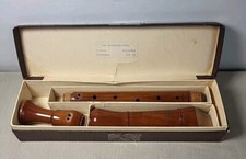 Vintage Adler Recorder Barockmeister F-Alto #1621 DHB Pearwood Baroque