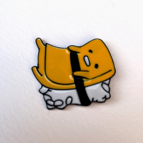 Cute kawaii enamel - enamel, sushi