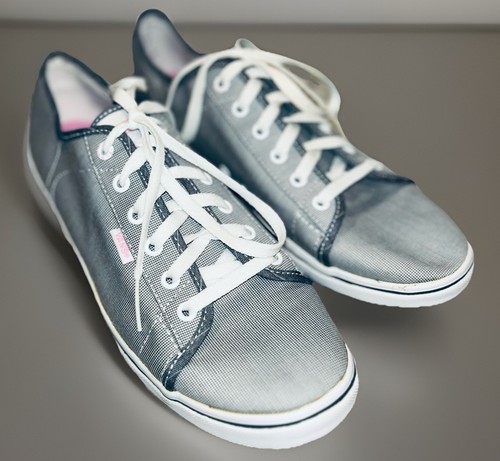 Vans women gray - gray, canvas