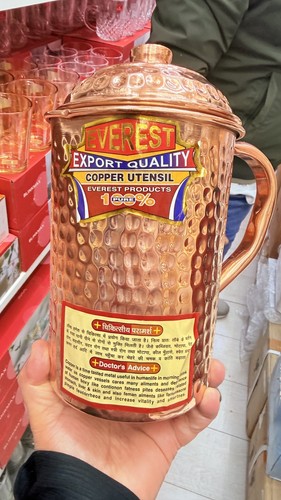 Premium copper water dispenser - copper,