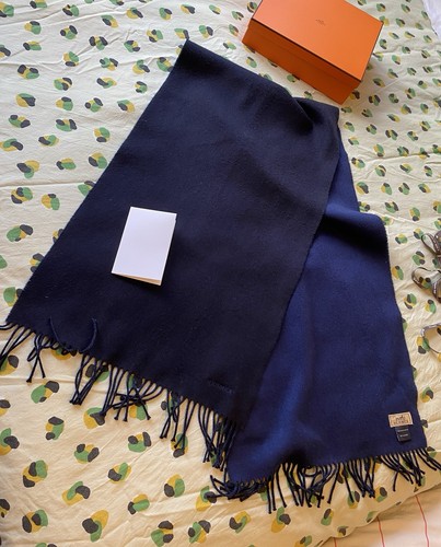 Hermes large cashmere scarf - hermes,