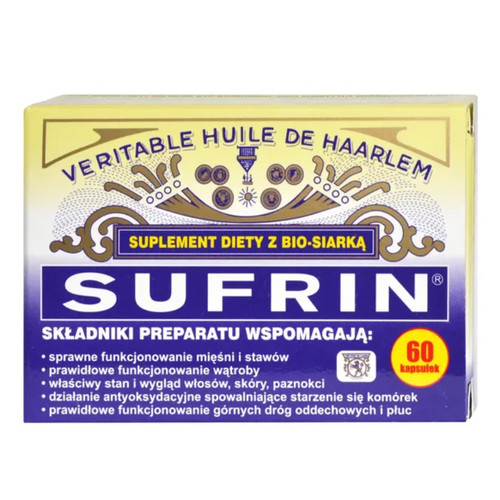 Sufrin capsules with