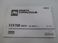 Yamaha FZX750 Parts List 1st