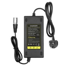 54.6V 2A Electric Bike Ebike Charger For 48V Lithium Battery 3 Pin XLR Plug UK