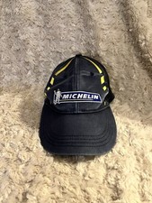 Michelin Racing Baseball Cap Hat Men's Navy Blue Cotton One Size Adjustable 90s