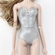 Handmade silver corset