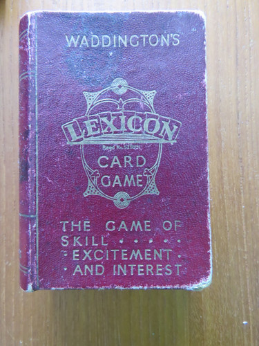 Vintage waddingtons lexicon - vintage,