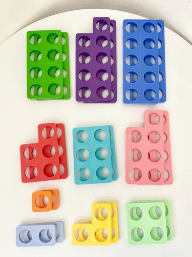 Numicon shapes x2 - shapes, oxford