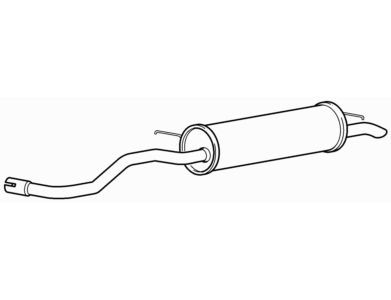 Quality rear exhaust - rear,