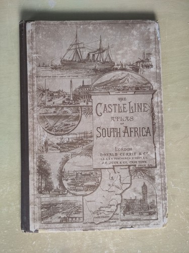Antique atlas south africa - atlas,