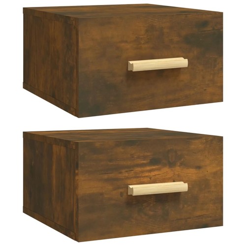 Wall mounted bedside cabinet - wall,
