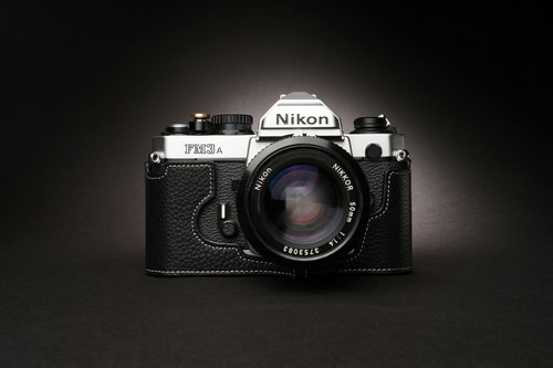 Genuine real leather - leather, half