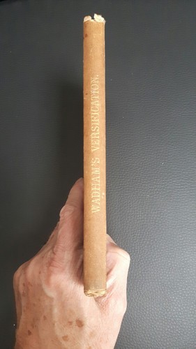 1869 wadham s versification - 1869,