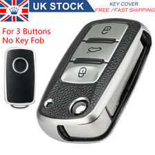 Flip Car Key Fob Cover Case 3 Button For Seat Ibiza Leon Toledo Skoda Fabia Yeti