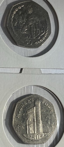 Isle man 50p 1997 - isle, of