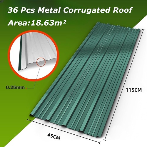 Corrugated galvanized metal - corrugated,