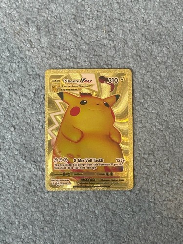 Golden pokemon cards - golden, choose