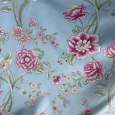 VINTAGE FLOWER FLORAL CURTAIN