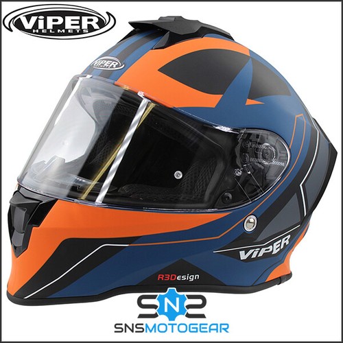 Viper full face - face, gold