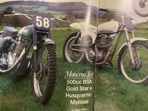 Bsa gold star husqvarna - bsa, v