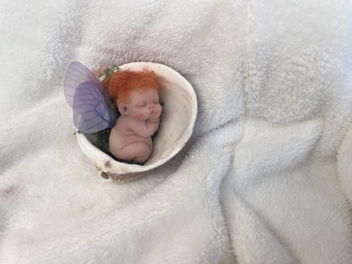 Polymer clay baby sculpt - baby,